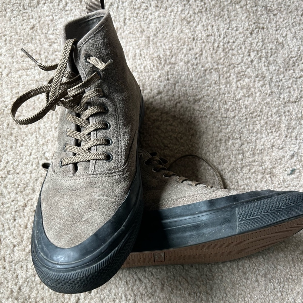 SeaVees leather high top mariner boots